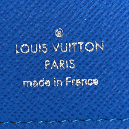 Louis Vuitton Taiga Pocket Organizer Black Blue 6 of 7