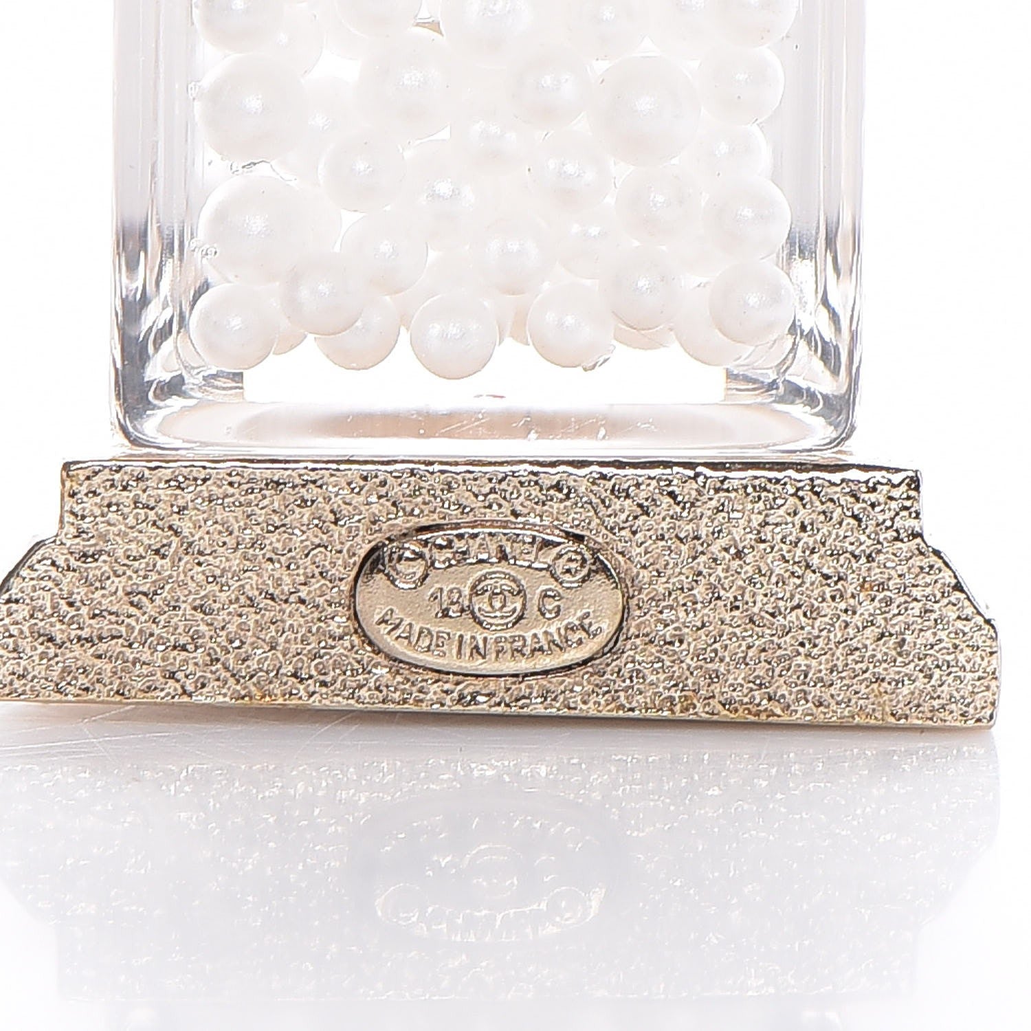 Chanel Pearl Ancient Greek Column Brooch Gold 4 of 5