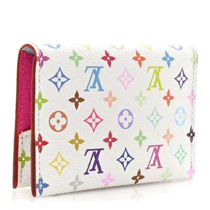 Louis Vuitton LV X TM Monogram Multicolor Slim Card Holder White 3 of 8