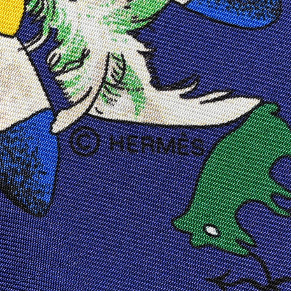 Hermes Silk Kachinas Maxi Twilly 4 of 4