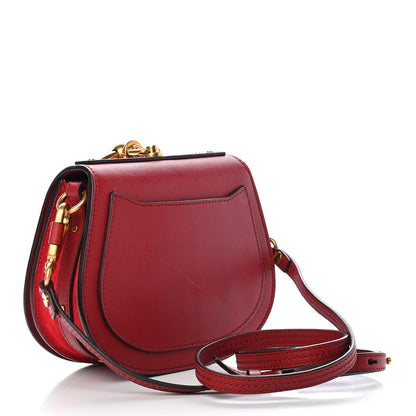 Chloe Calfskin Suede Small Nile Bracelet Bag Intense Red 3 of 12