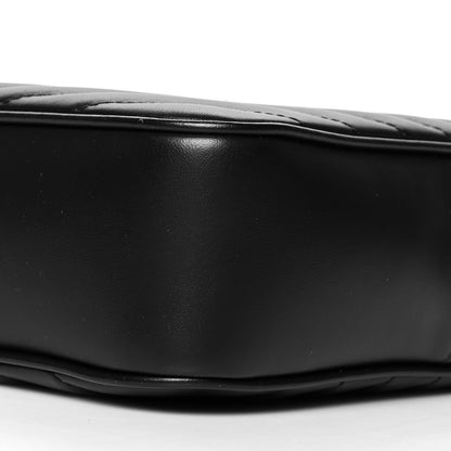 Saint Laurent Calfskin Matelasse Monogram Lou Camera Bag Black 10 of 10