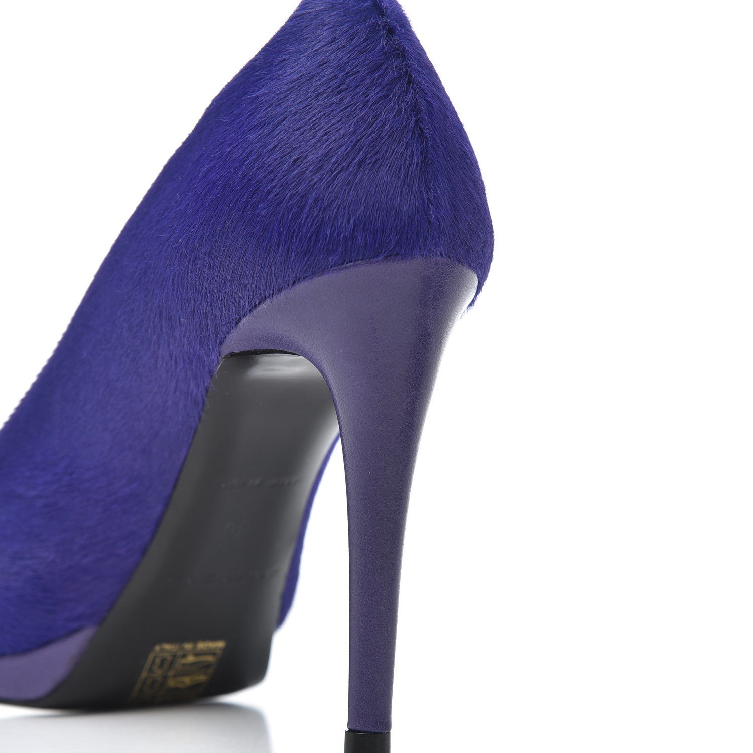 Balenciaga Pony Hair Pumps 36 Violet 9 of 18