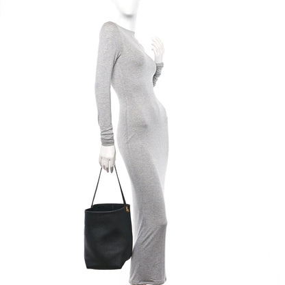 The Row Grained Calfskin Medium N/S Hook Tote Black 2 of 10