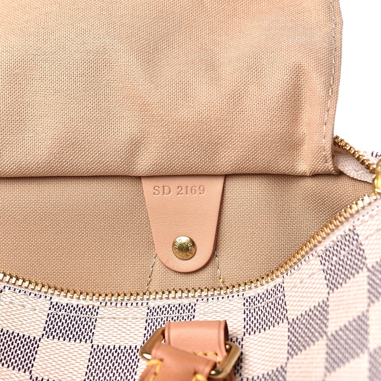 Louis Vuitton Damier Azur Speedy Bandouliere 30 5 of 12