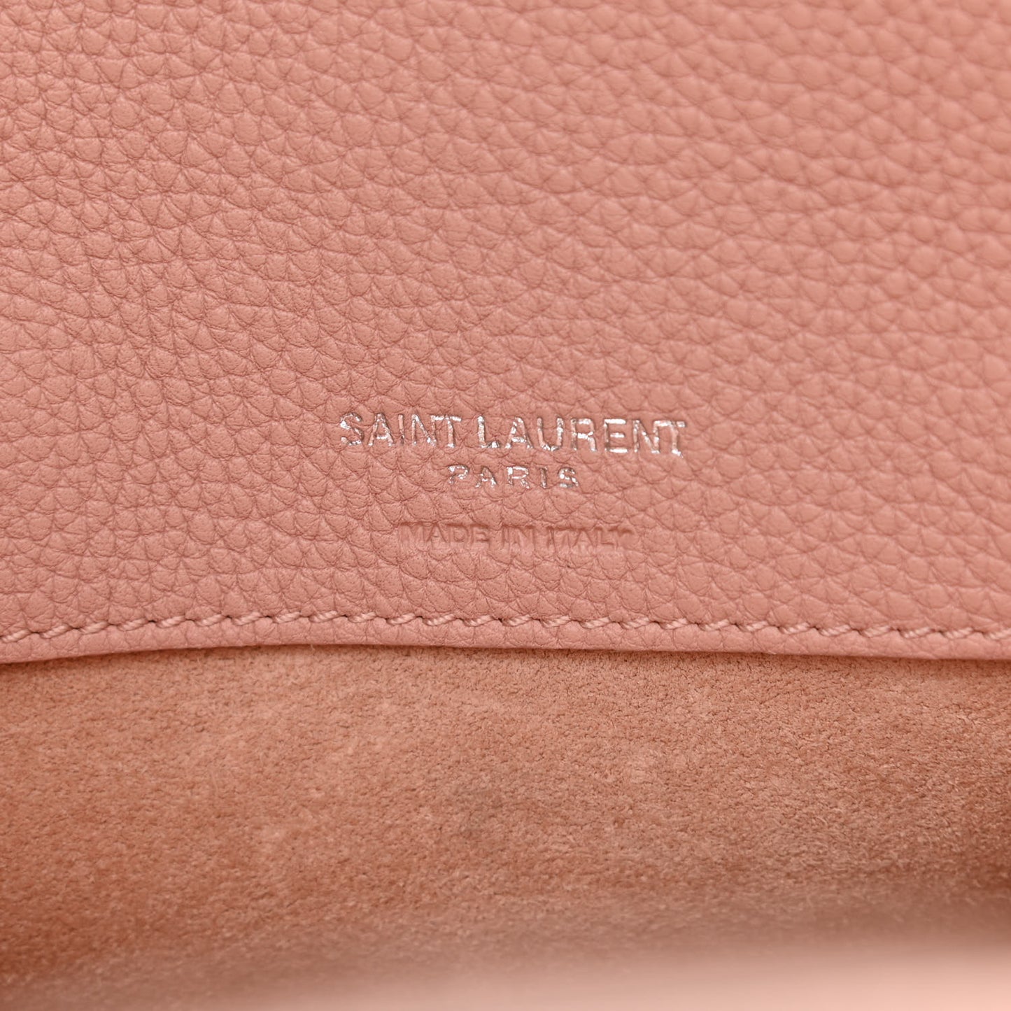 Grained Calfskin Nano Supple Sac De Jour Antique Rose
