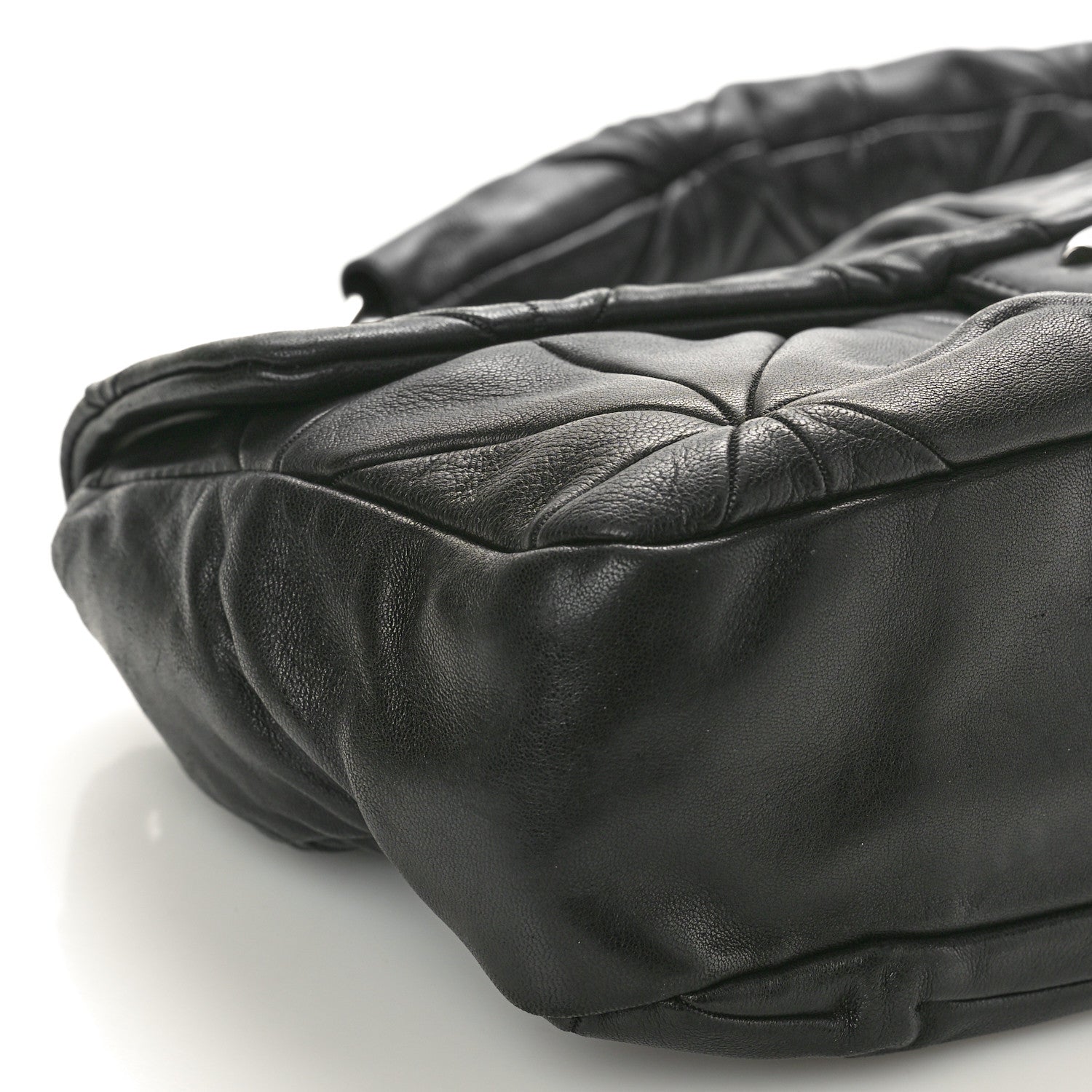 Chanel Lambskin Quilted Soft Squares Origami Flap Black 9 of 10