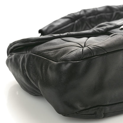 Chanel Lambskin Quilted Soft Squares Origami Flap Black 9 of 10
