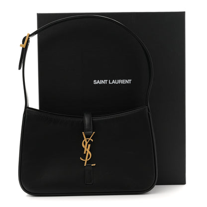 Saint Laurent Smooth Calfskin Le 5 A 7 Hobo Black 12 of 12