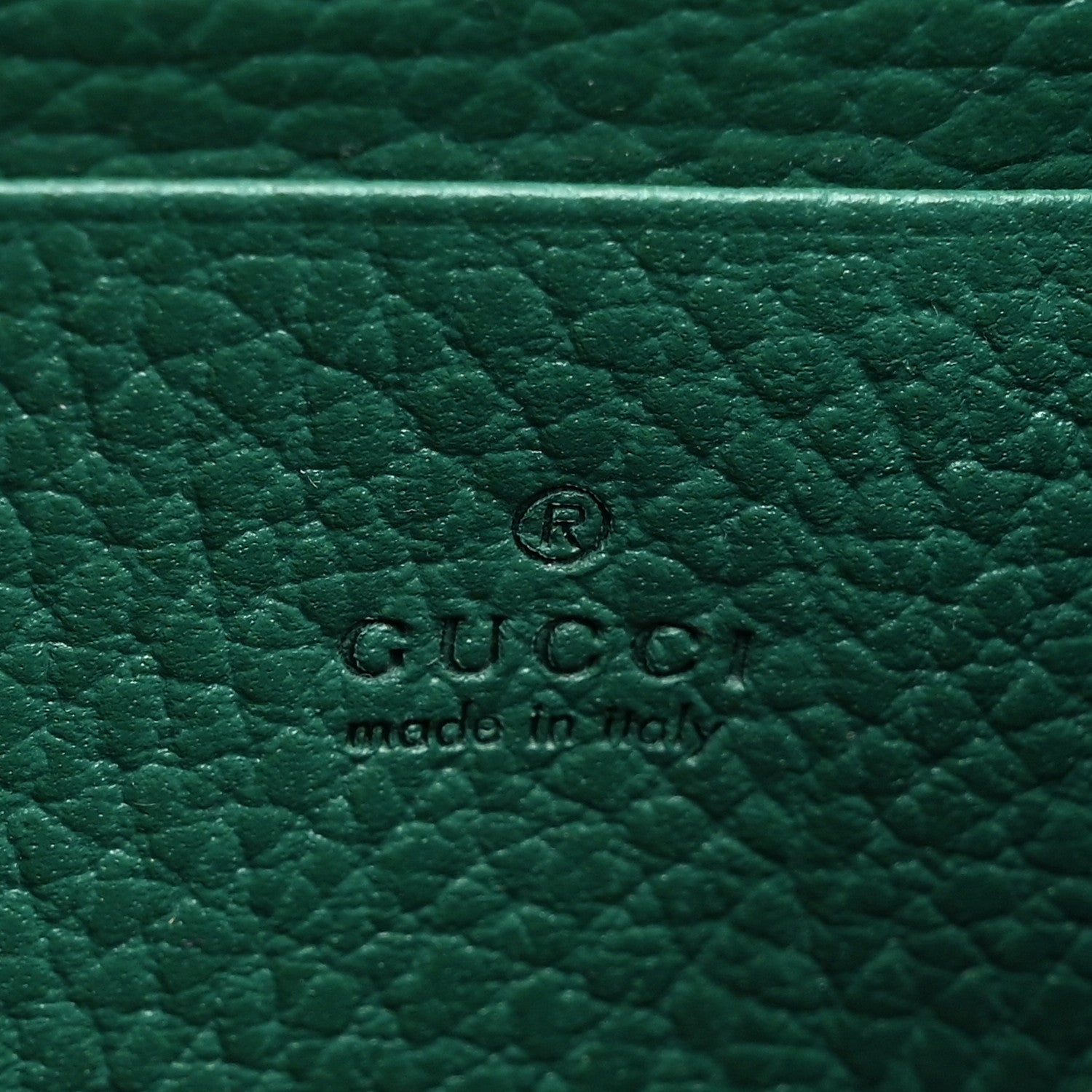 Gucci Calfskin Mini Dionysus Chain Wallet Emerald 6 of 11