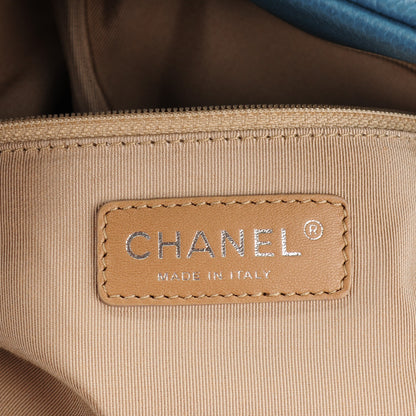 Chanel Caviar Quilted Timeless CC Tote Blue 7 of 8