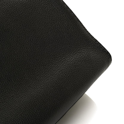 Fendi Calfskin Romano Selleria Monster Eyes Large Mens Peekaboo Iconic Essential Satchel Black White 14 of 15