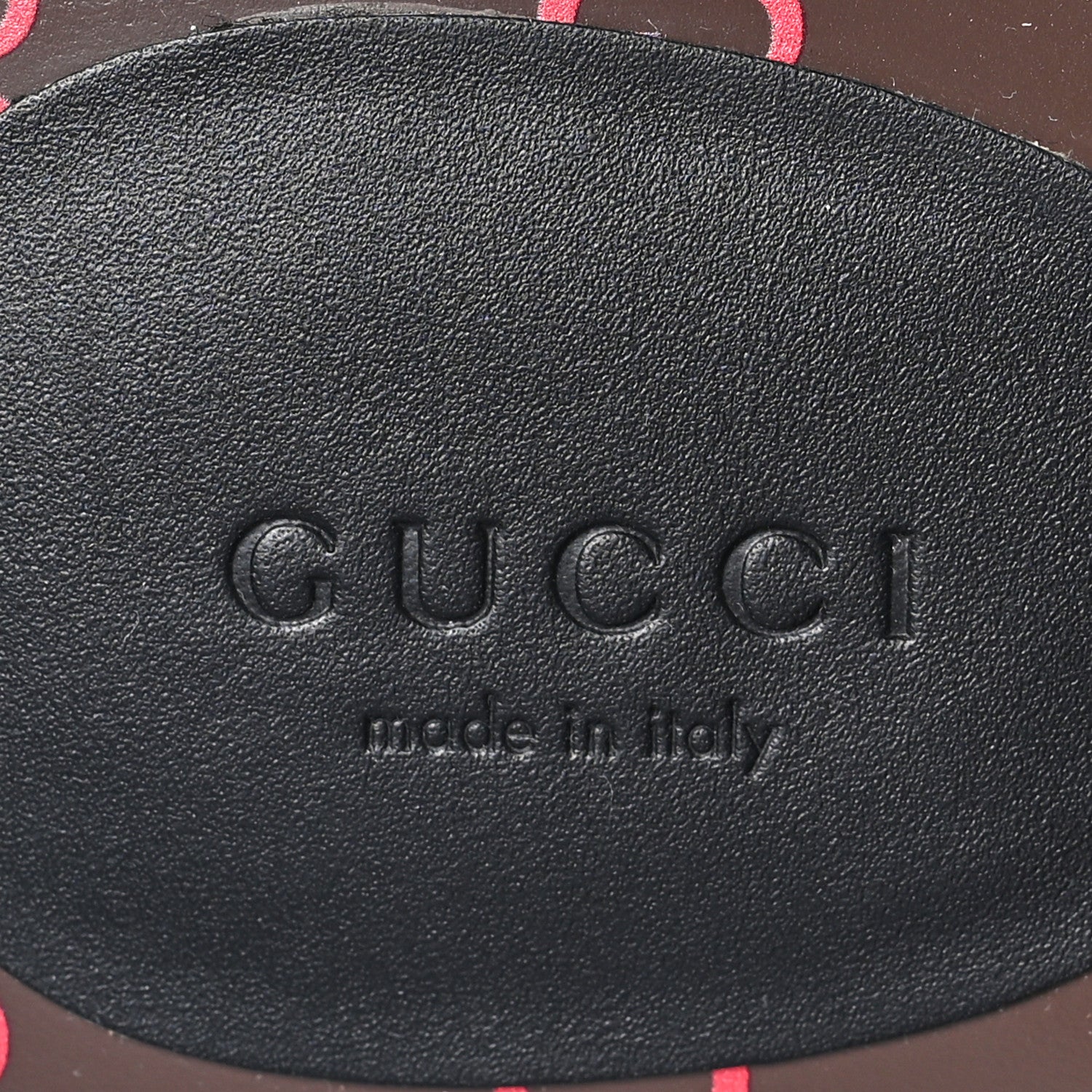 Gucci Nylon Calfskin Web GG Monogram Womens Thong Sandals 41 Green Red Cocoa 7 of 8