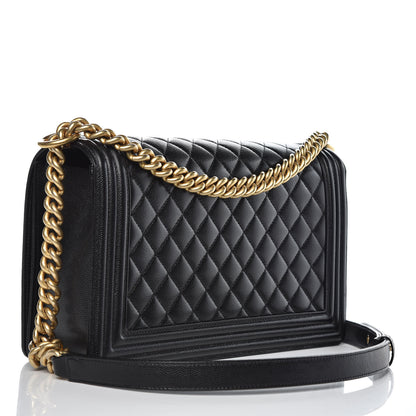 Chanel Caviar Quilted New Medium Boy Flap Black 3 of 11