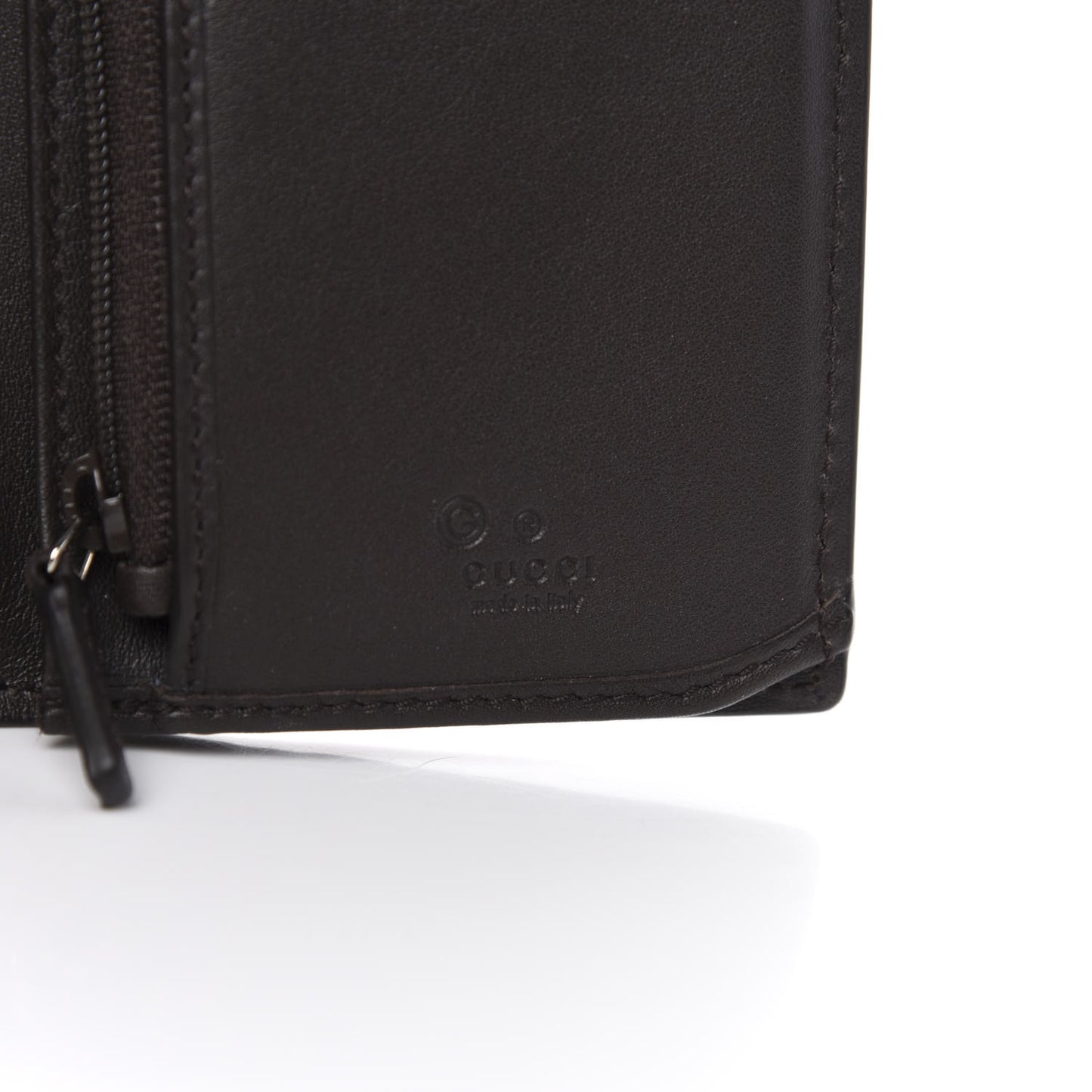 Microguccissima Bi-Fold Organizer Wallet Testa di Moro