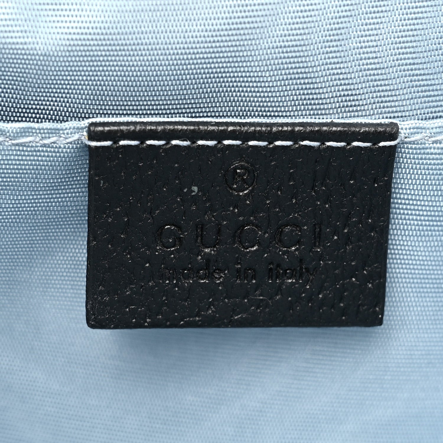 Gucci Grained Calfskin Bee Star Small Padlock Shoulder Bag Black 6 of 9