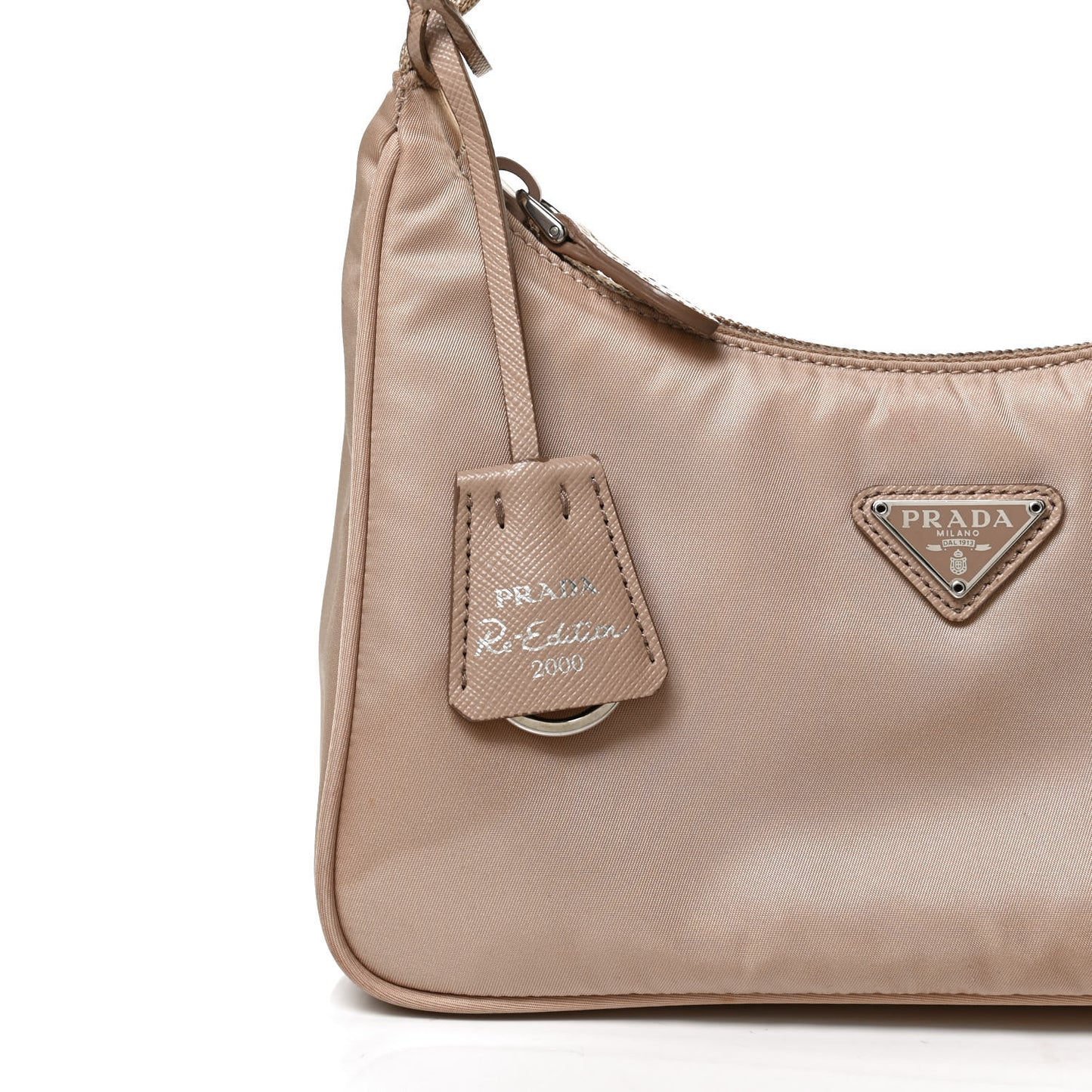 Tessuto Nylon Mini Re-Edition 2000 Bag Cammeo