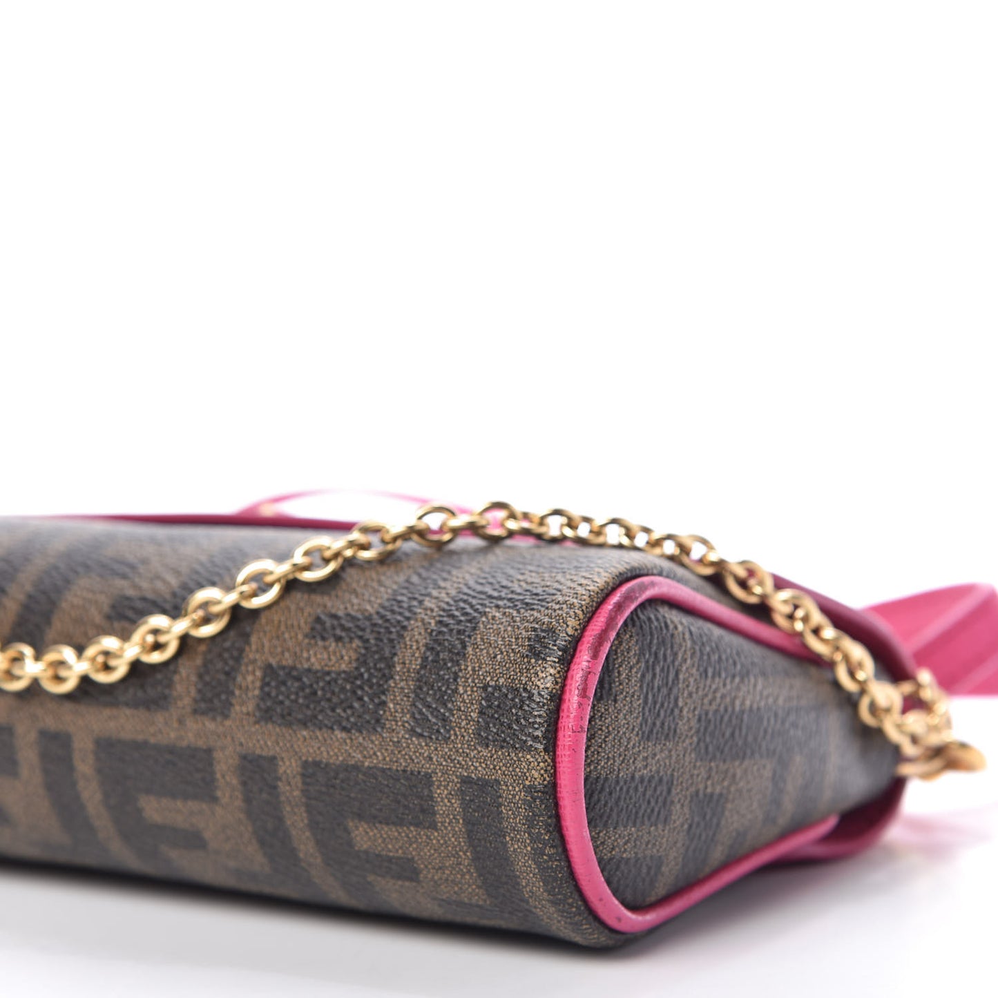 Zucca Spalmati Vitello Elite Flap Crossbody Bag Tobacco Ciclamino