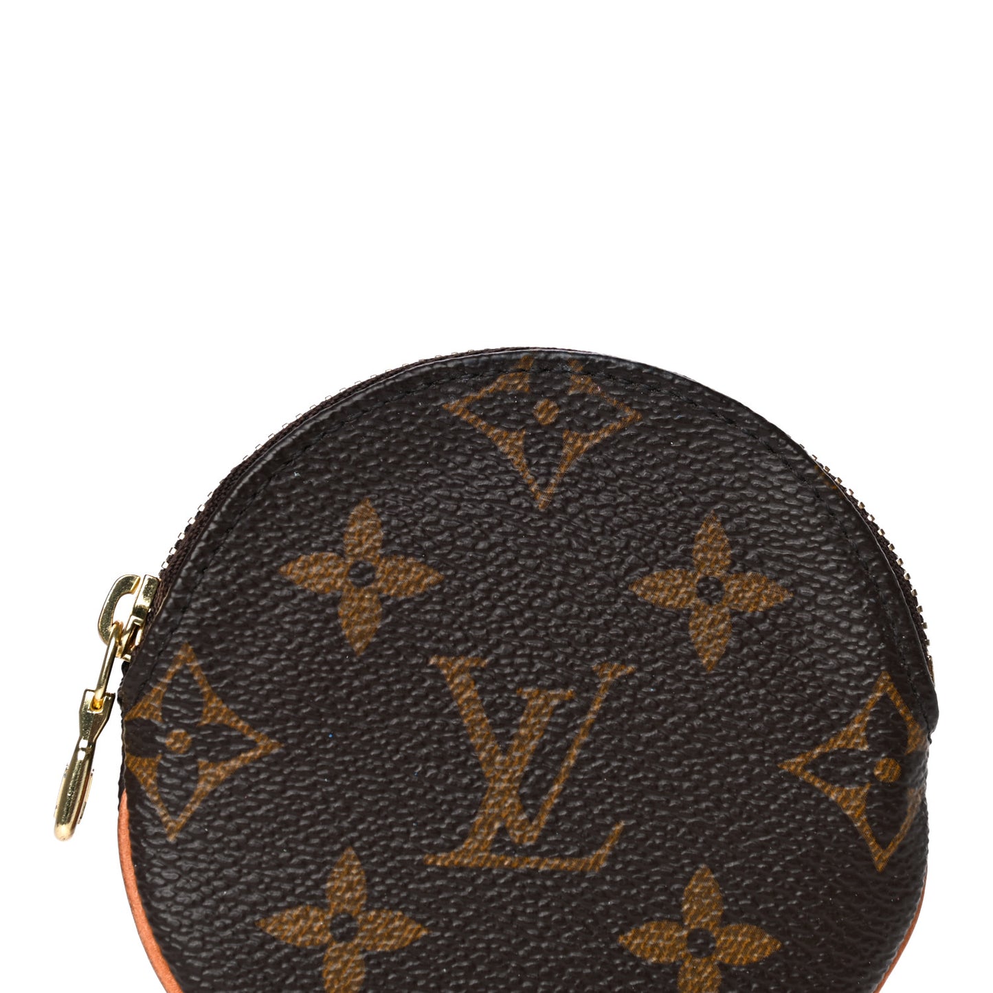 Monogram Round Coin Purse