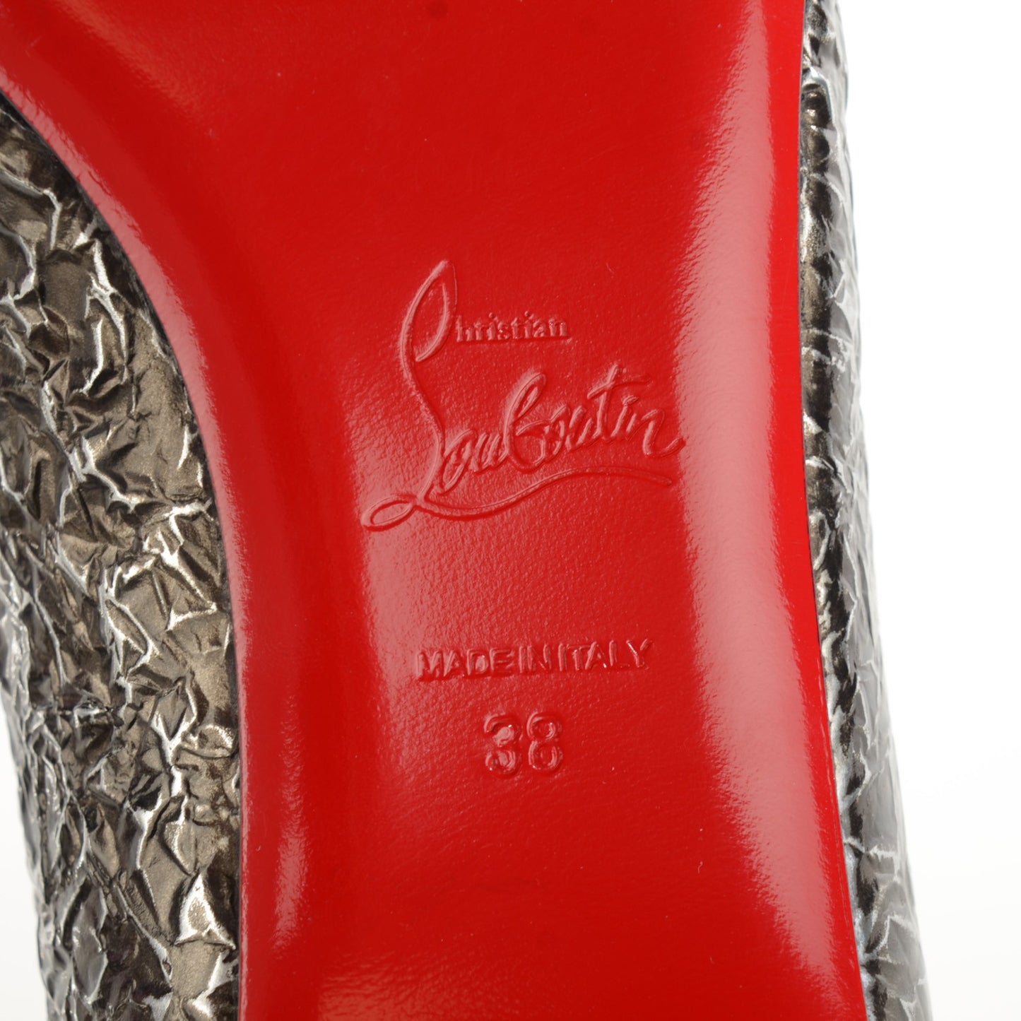 Metallic Pigalle Flats 38