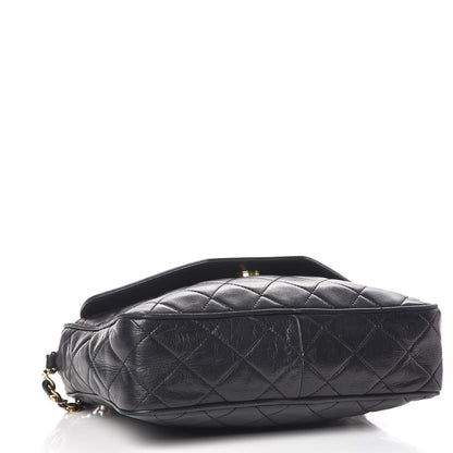 Chanel Lambskin Quilted Tassel Camera Case Black 4 of 10