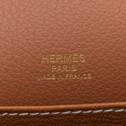 Hermes Evercolor Mini Sac Roulis Gold 6 of 11