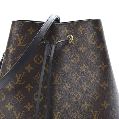 Louis Vuitton Monogram Neonoe MM Black 8 of 10