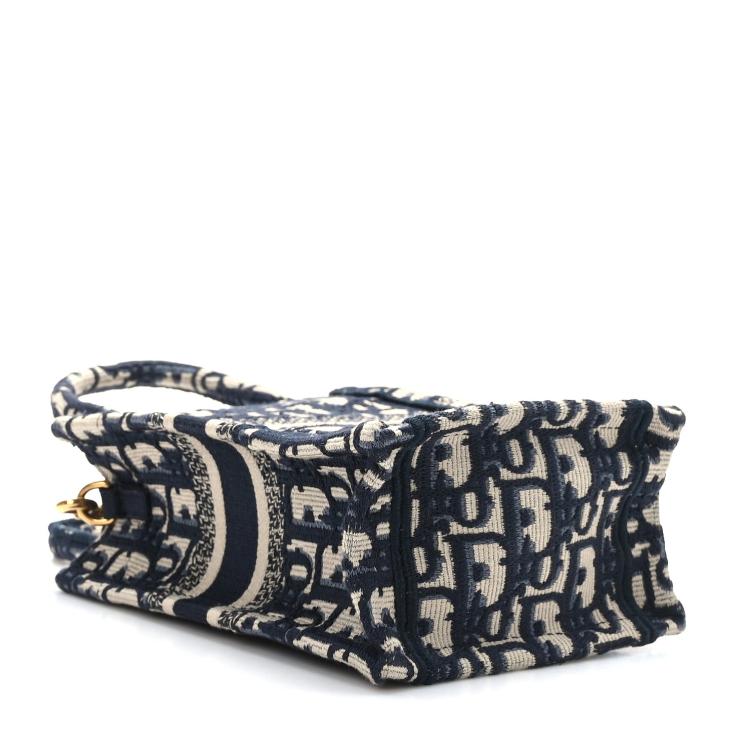 Oblique Mini Book Tote Phone Bag Blue