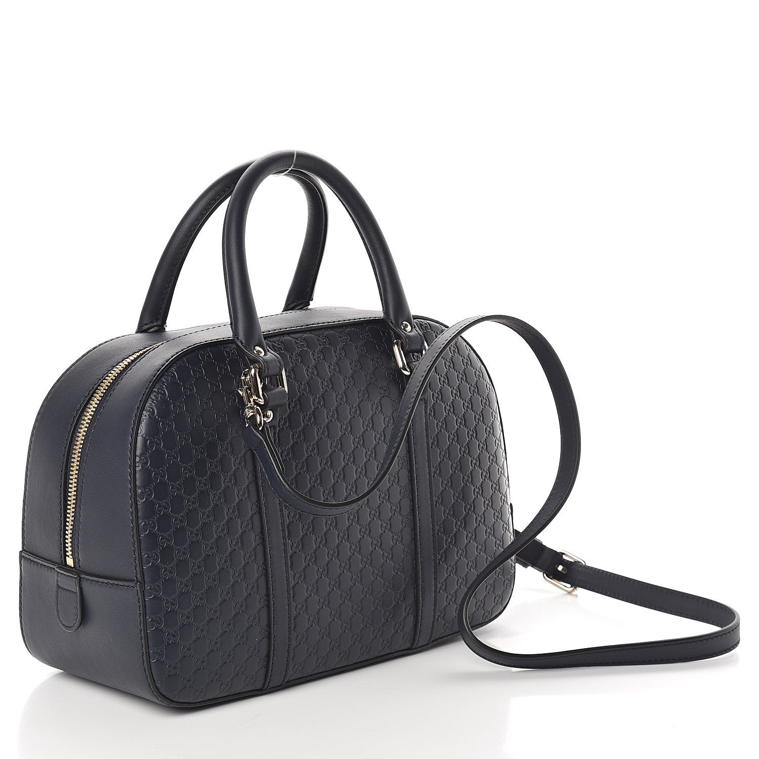 Gucci Microguccissima Medium Crossbody Bag Blue 2 of 8