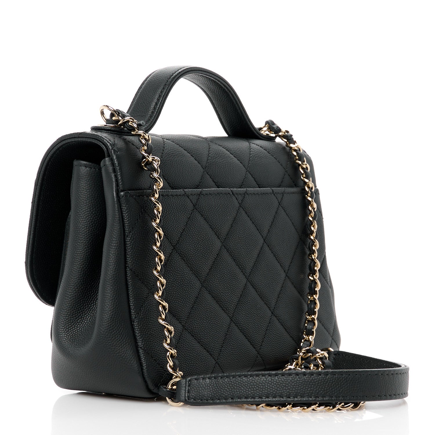 Chanel Caviar Quilted Small Business Affinity Flap Black 3 of 13