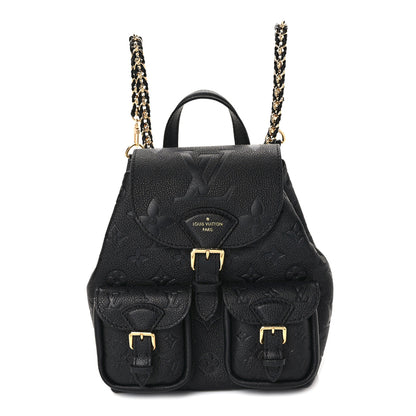 Louis Vuitton Empreinte Monogram Backup Backpack Black 1 of 10