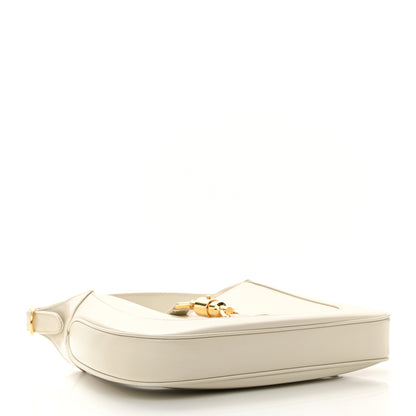 Gucci Boarded Dyana Lux Calfskin Small Jackie 1961 Hobo Mystic White 4 of 13