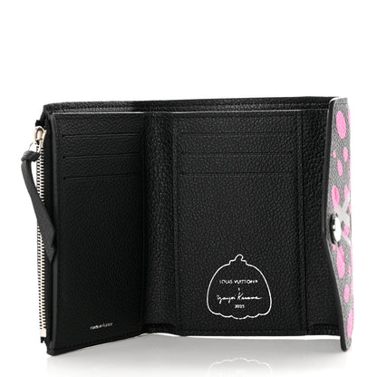 Louis Vuitton LV X YK Empreinte Monogram Victorine Wallet Black Fuchsia 5 of 9