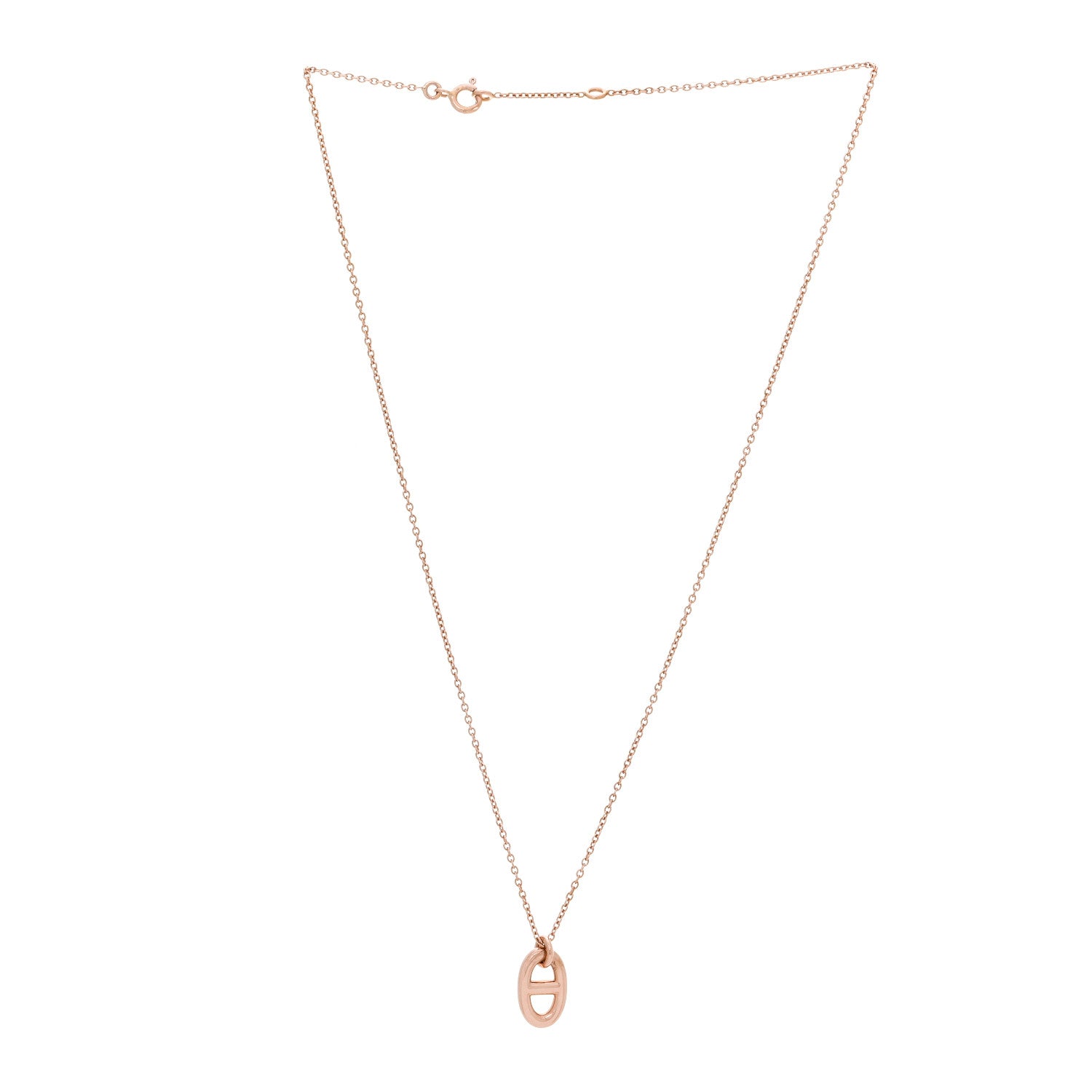 Hermes 18K Rose Gold PM Farandole Pendant Necklace 3 of 6