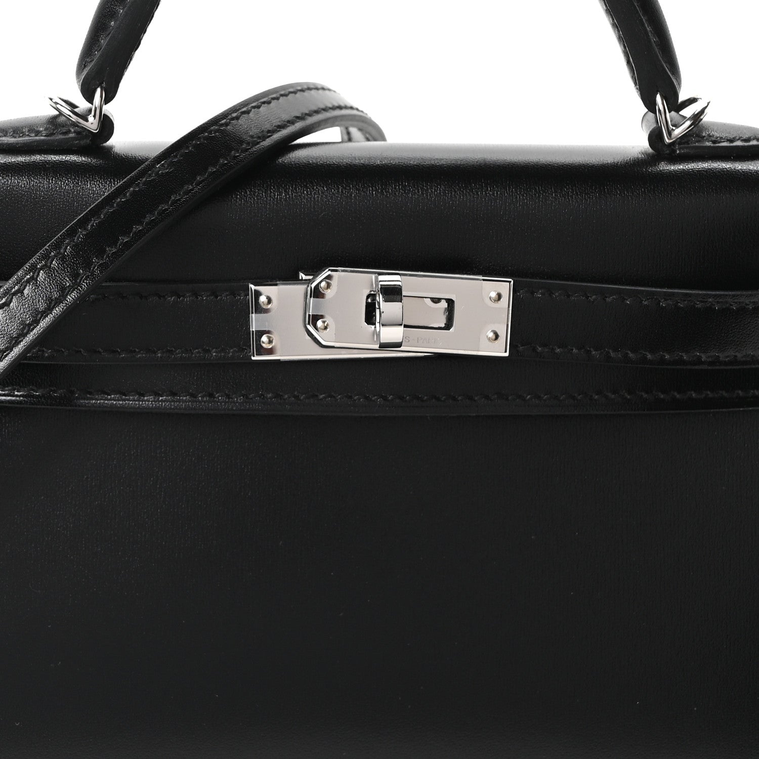 Hermes Box Mini Kelly Sellier 20 Black 8 of 11
