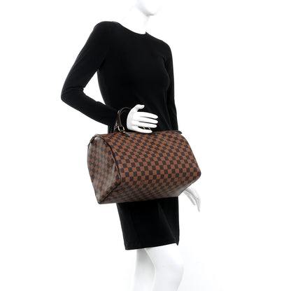 Louis Vuitton Damier Ebene Speedy 35 2 of 9