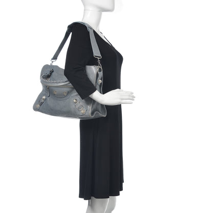 Balenciaga Agneau Giant 21 Silver Hardware City Ardoise 2 of 17