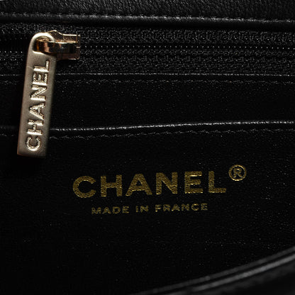 Chanel Lambskin Quilted Mini Rectangular Flap Black 16 of 20