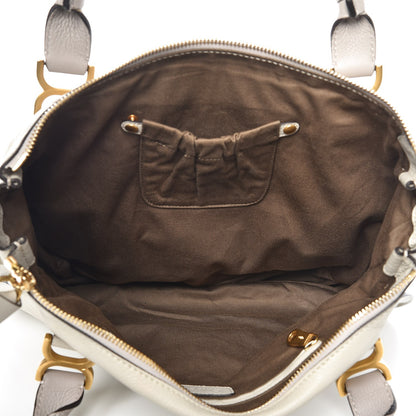 Chloe Calfskin Large Marcie Satchel Dove 6 of 27