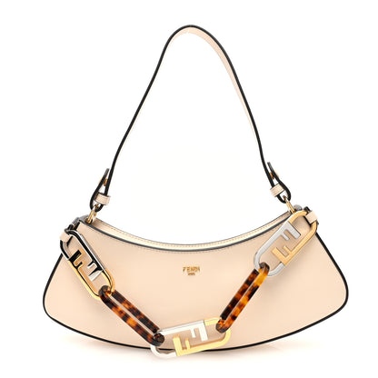 Fendi Vitello Queen Palmellato Fendi O'Lock Swing Camelia 1 of 10