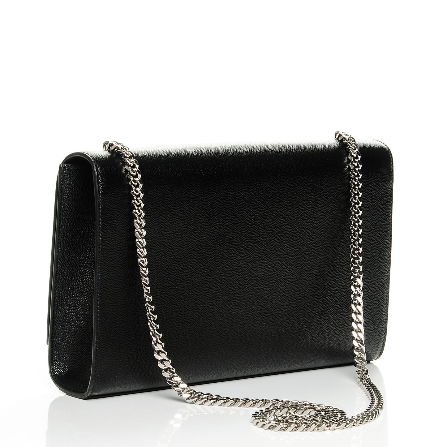 Grain De Poudre Large Classic Monogram Kate Satchel Black