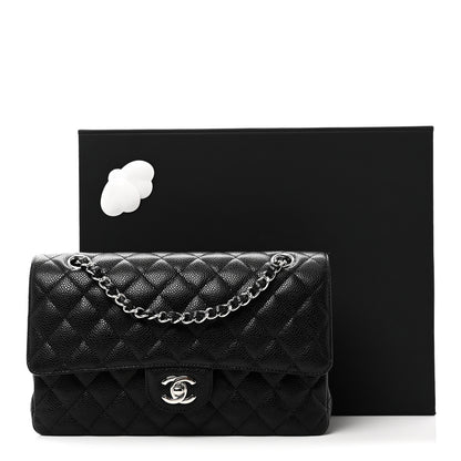 Chanel Caviar Quilted Medium Double Flap Black 11 of 11