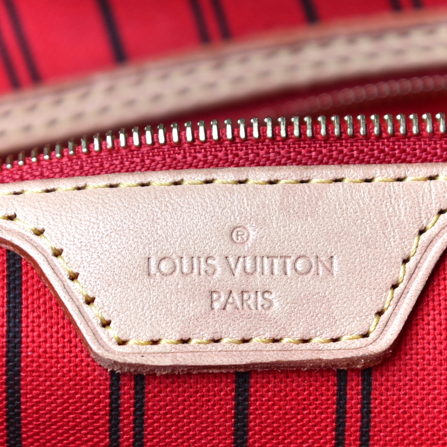 Monogram Neo Neverfull MM Cherry