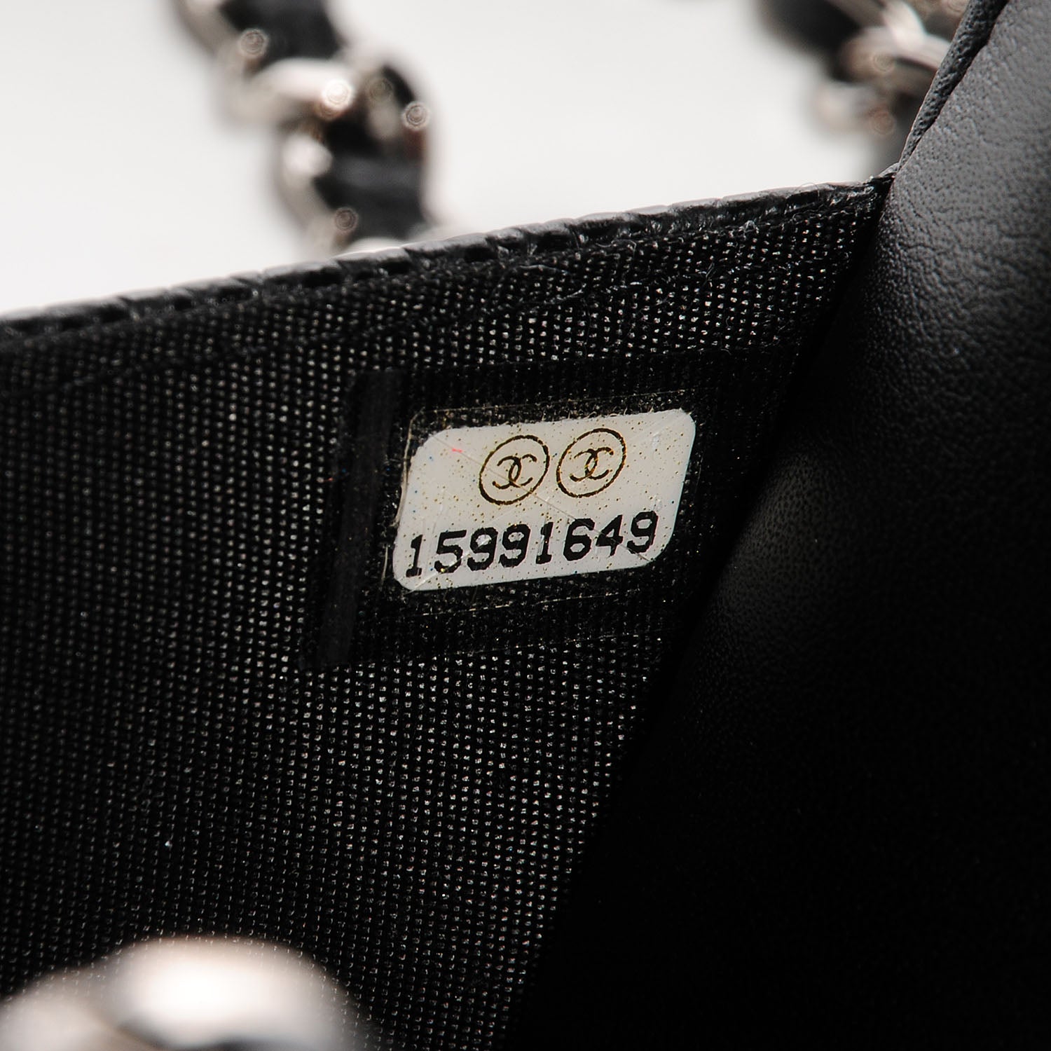 Chanel Caviar Timeless CC Wallet on Chain WOC Black 9 of 9