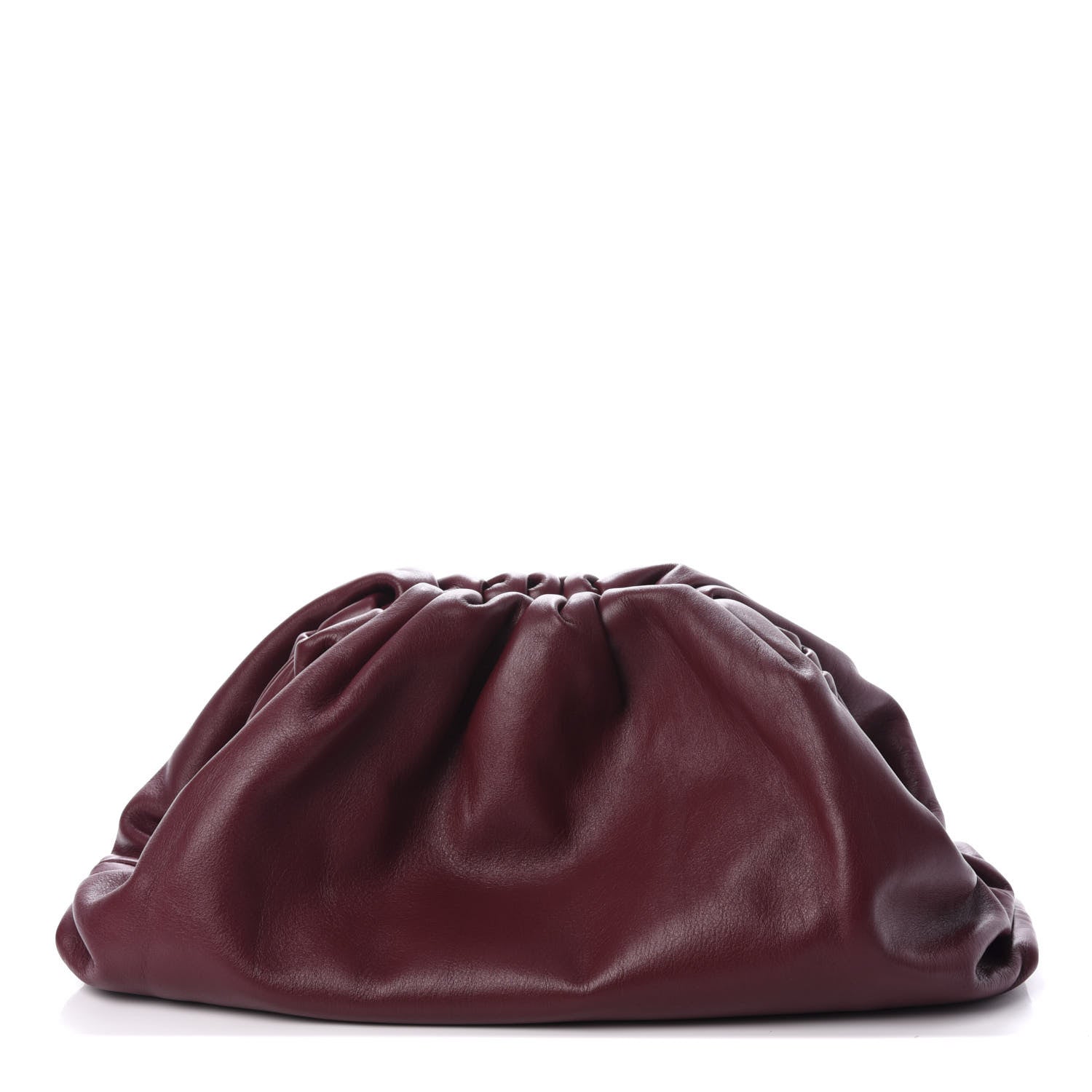 Bottega Veneta Smooth Butter Calf The Pouch Oversized Clutch Bordeaux 1 of 8