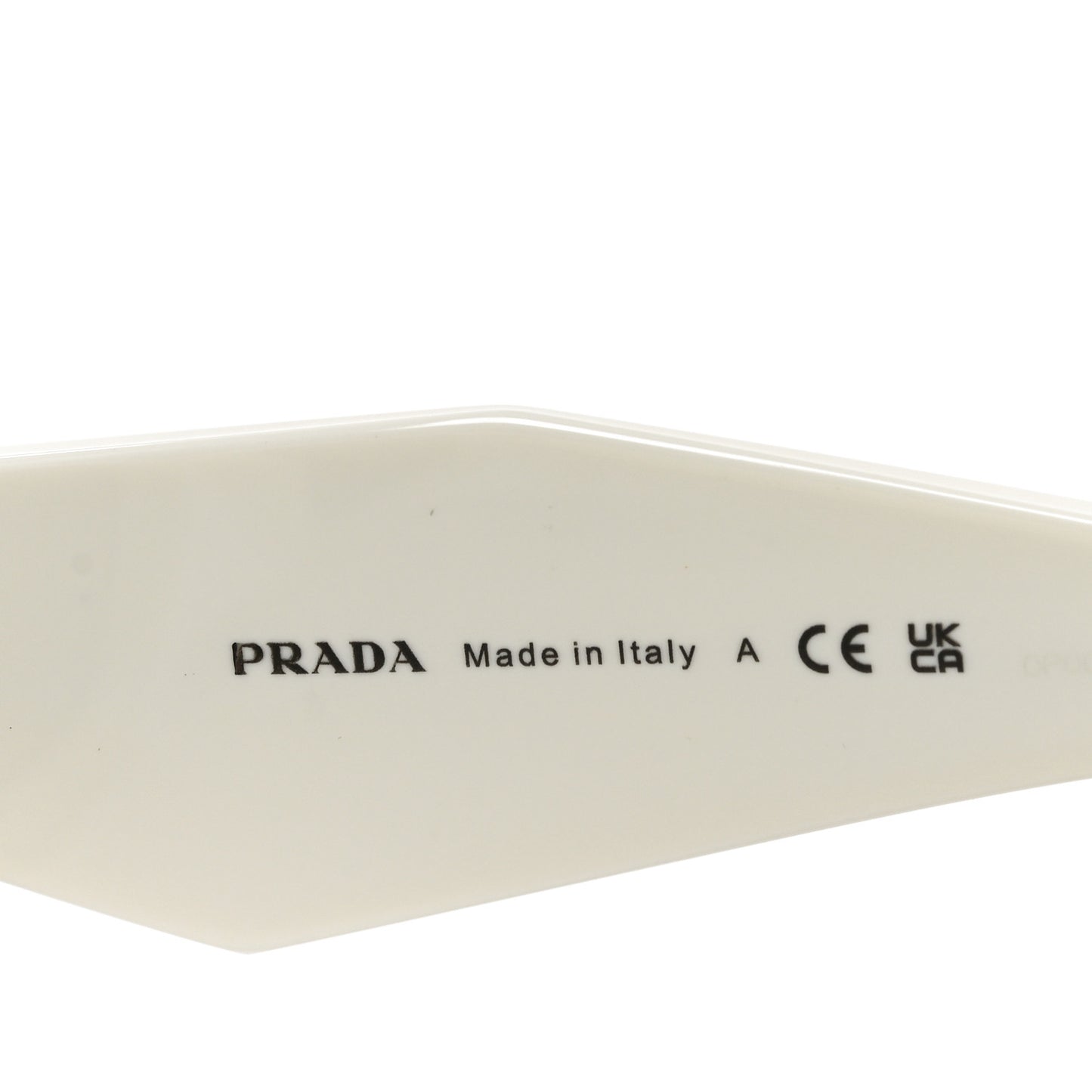 Acetate Symbole Sunglasses SPR 17W White White