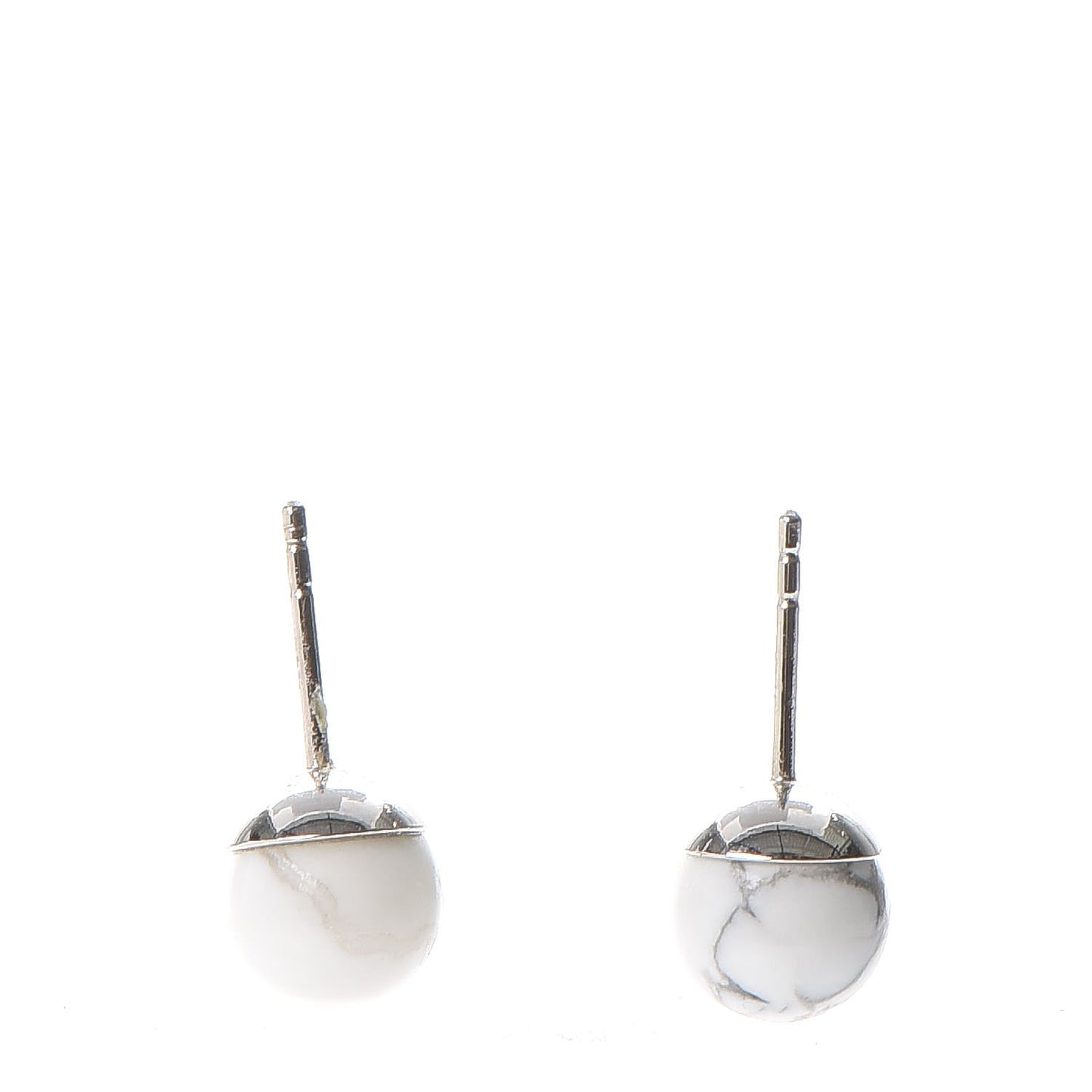 Palladium Mise En Dior Tribal Earrings White