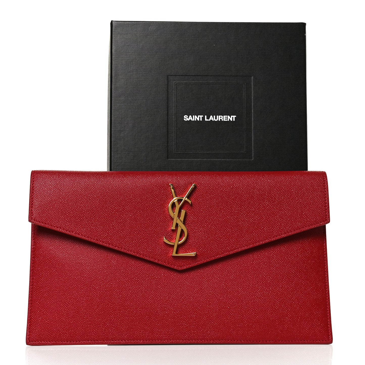 Grain De Poudre Uptown Pouch Red