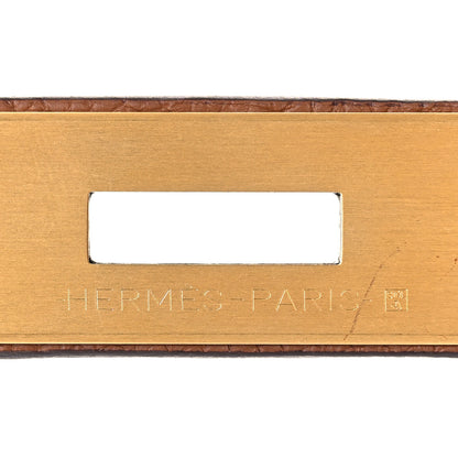 Hermes Togo Bi Color Horseshoe Birkin 35 Jaune Ambre Gold 28 of 34