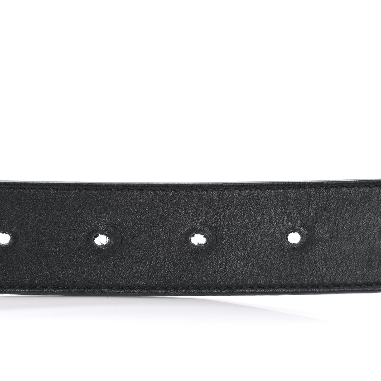 Calfskin Double G 30mm Belt 80 32 Black